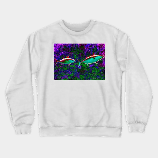 Food Chain Crewneck Sweatshirt by BadHabitsLounge